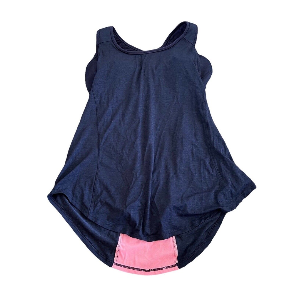 Athleta Hullabraloo Support Racer Back Workout Tank 36C